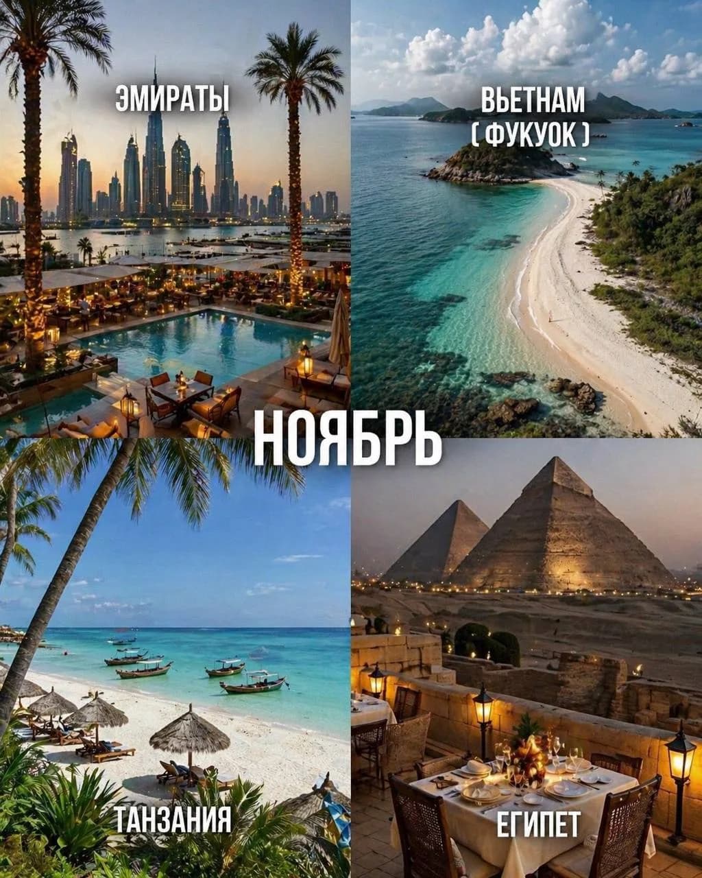 Ноябрь: старт зимовочного сезона у моря