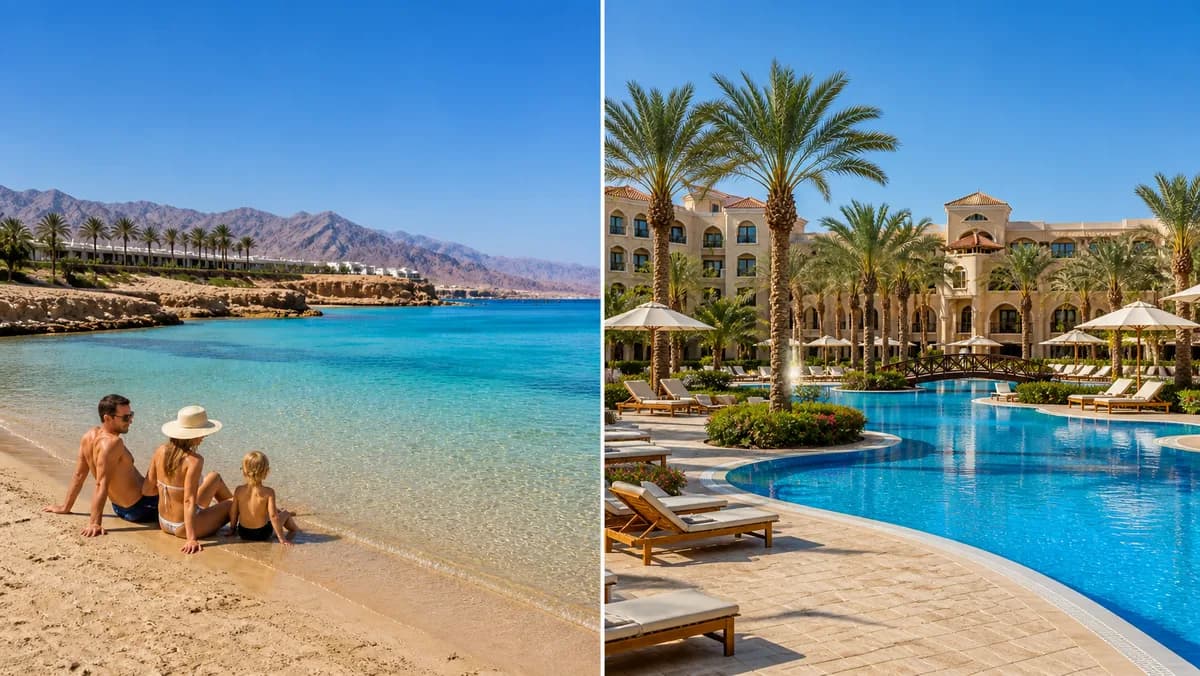 Семейный отдых в Египте: выбор между пляжем, территорией и resort-форматом